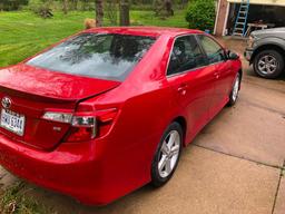 2012 Toyota Camry Passenger Car, VIN # 4T1BF1FKXCU603388