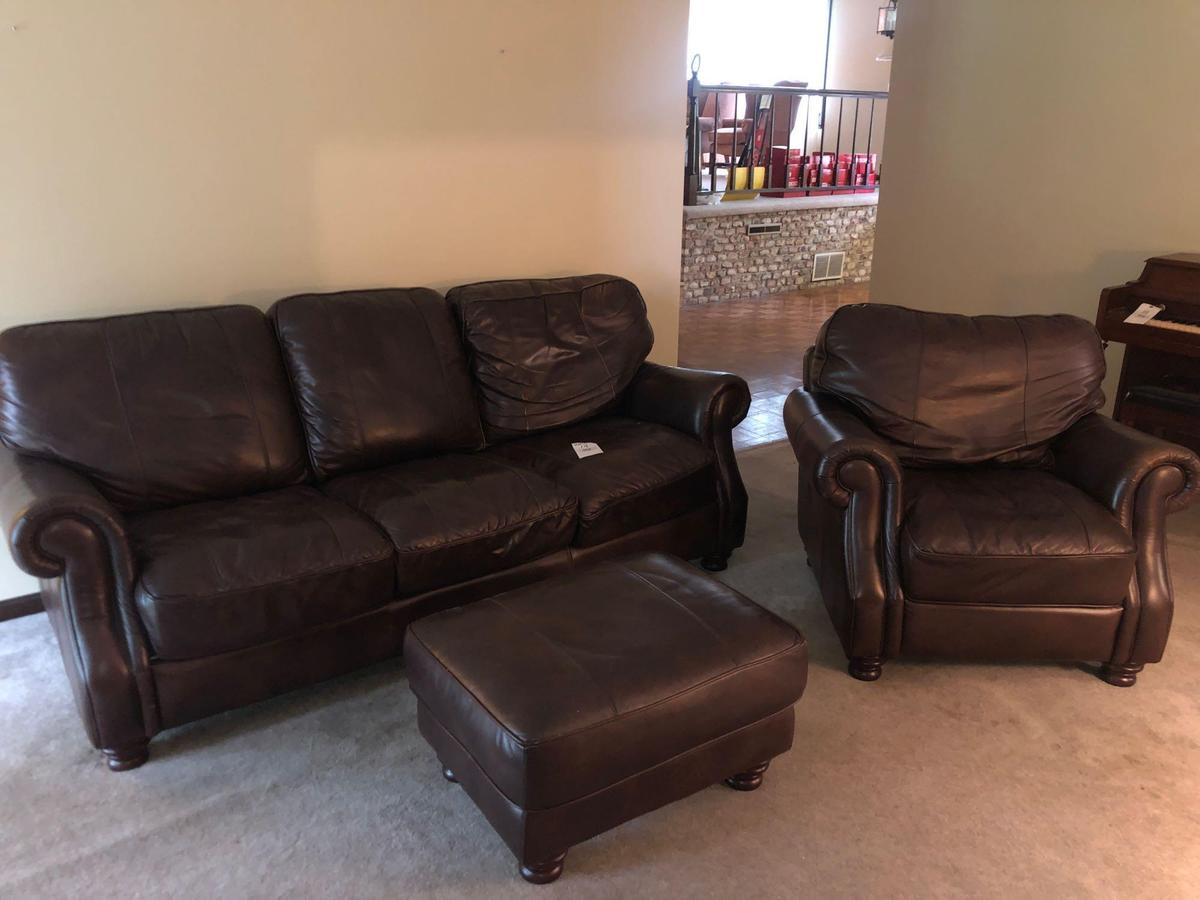 3-pc. Pleather Furniture Set