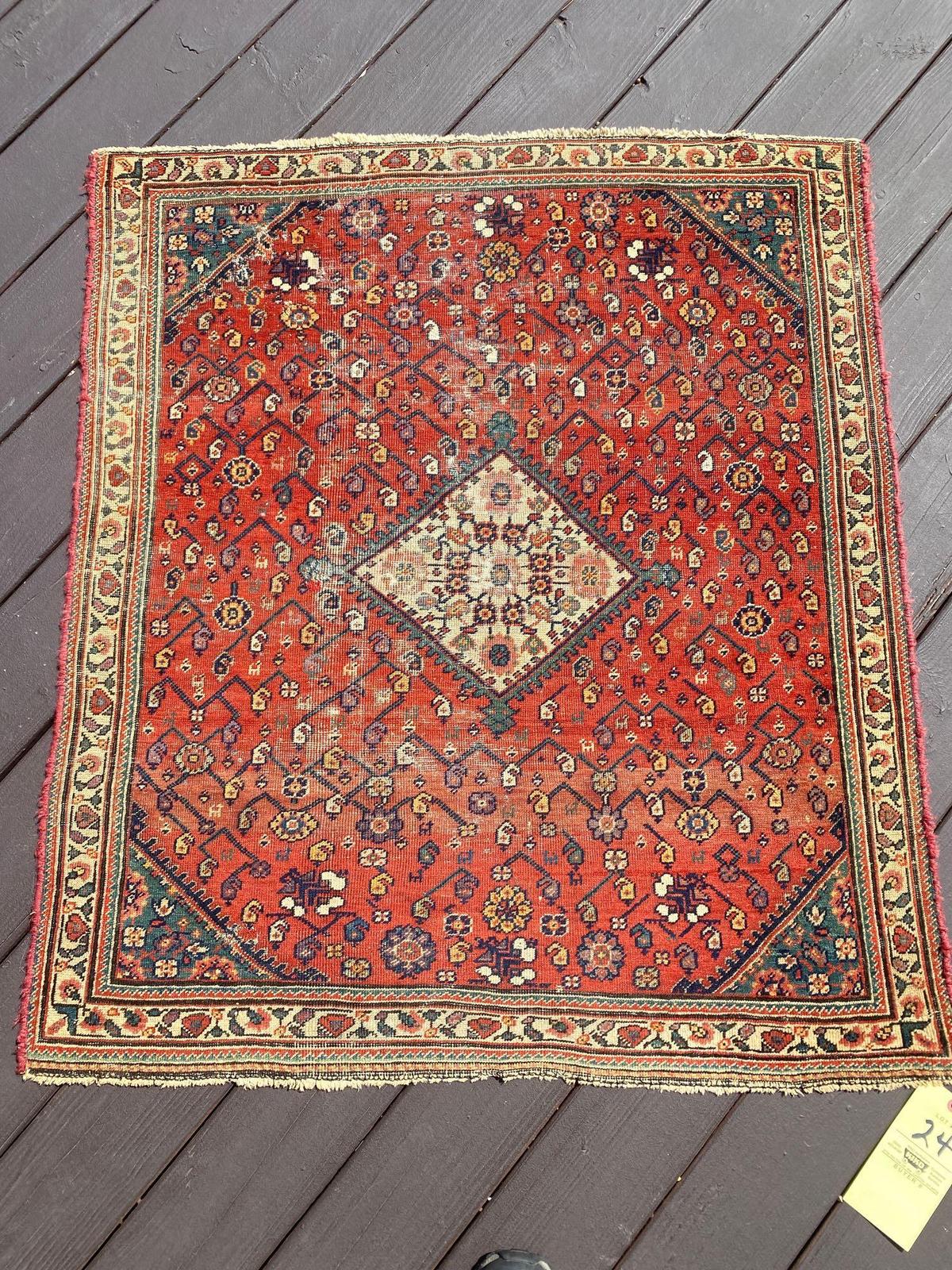 Persian rug, 3.8 x 3.9