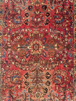 Oriental handmade rug, 2.2 x 3.8