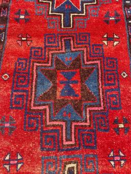 Persian handmade rug, 8.9 x 4