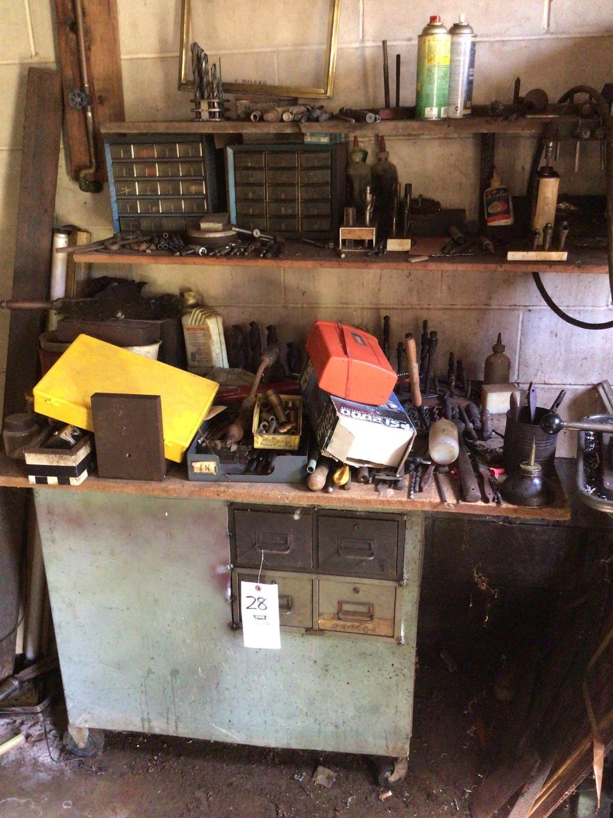 Drill bits and small stand