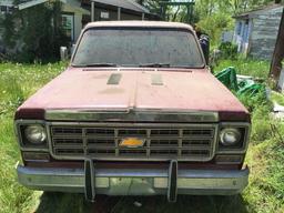 1976 Chevy K5 Blazer project truck. 4x4