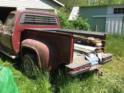 1976 Chevy K5 Blazer project truck. 4x4