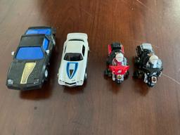 Tyco Slot Cars with Track, Harley Davidson