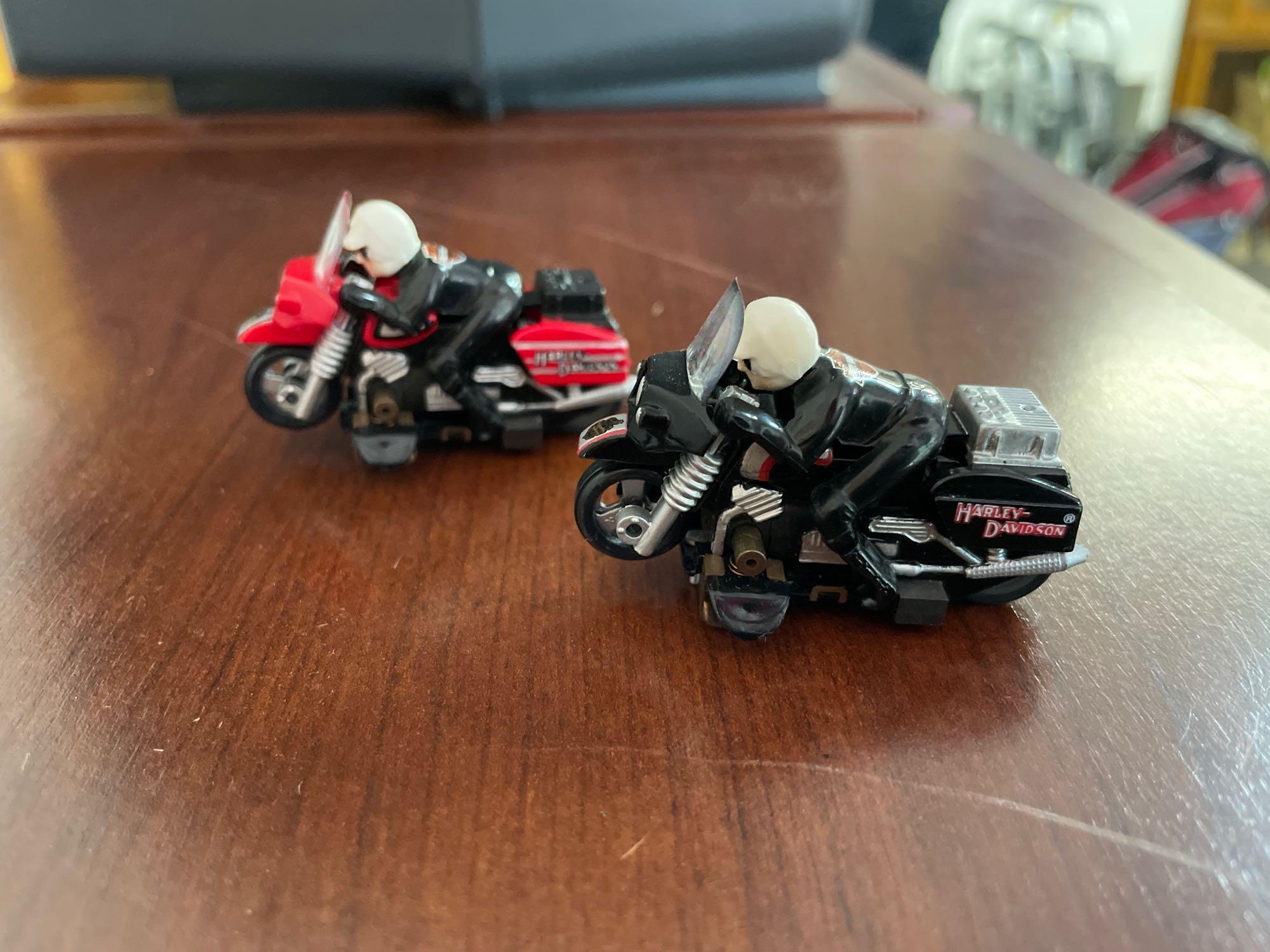 Tyco Slot Cars with Track, Harley Davidson