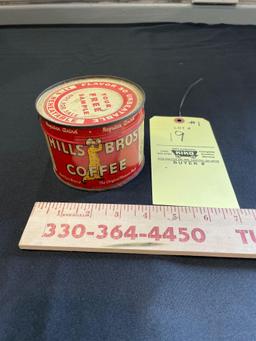 Hills Bros Coffee Seal Tin