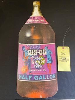 1970s Dis-Go Grape Soda Advertising