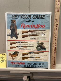Dupont Remington Advertising Poster