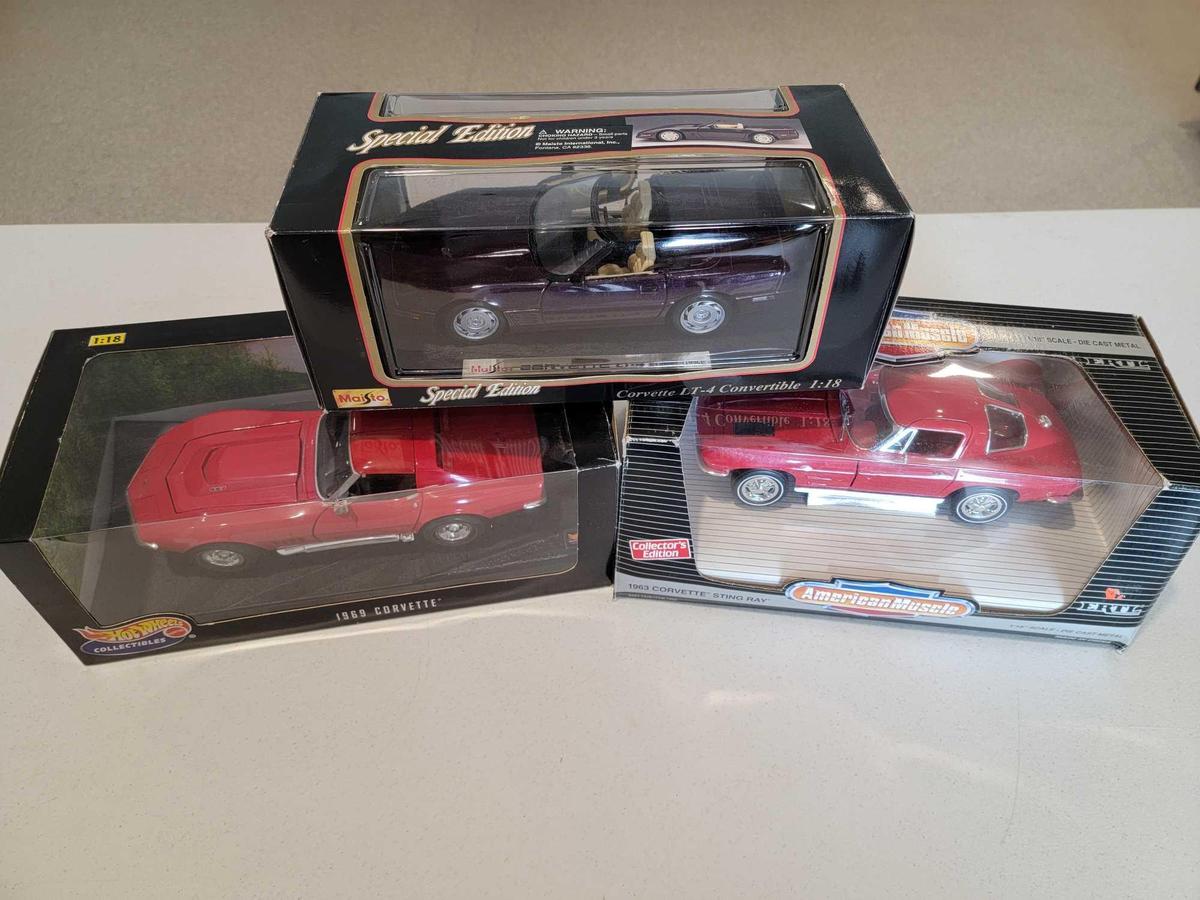 Hot Wheels, Maisto, and ERTL American Muscle Diecast Cars