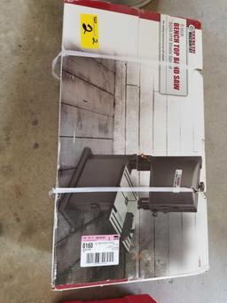 New 9 in bench top band saw