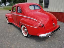 1947 Ford Streetrod, vin 799A1728720, new fuel tank, battery, runs, 12v system, nicely restored,