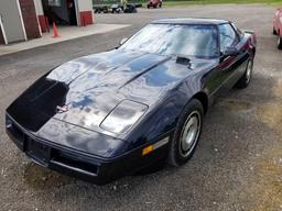 1985 Chevy Corvette, only 17,112 actual miles, new alignment, battery, tires only have 800 miles,