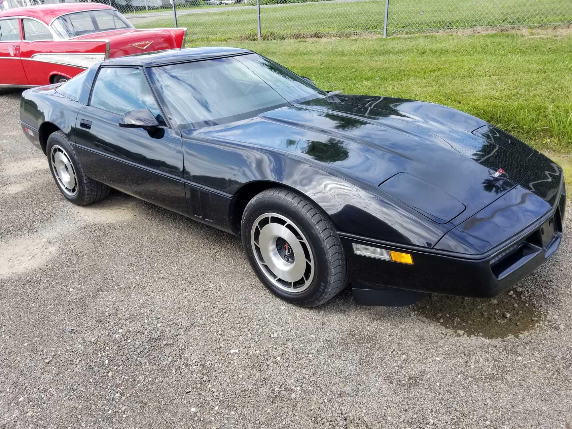 1985 Chevy Corvette, only 17,112 actual miles, new alignment, battery, tires only have 800 miles,