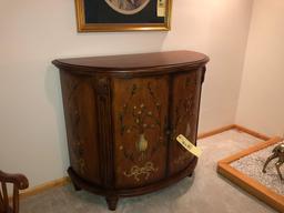 Ornate 2-door wall cabinet