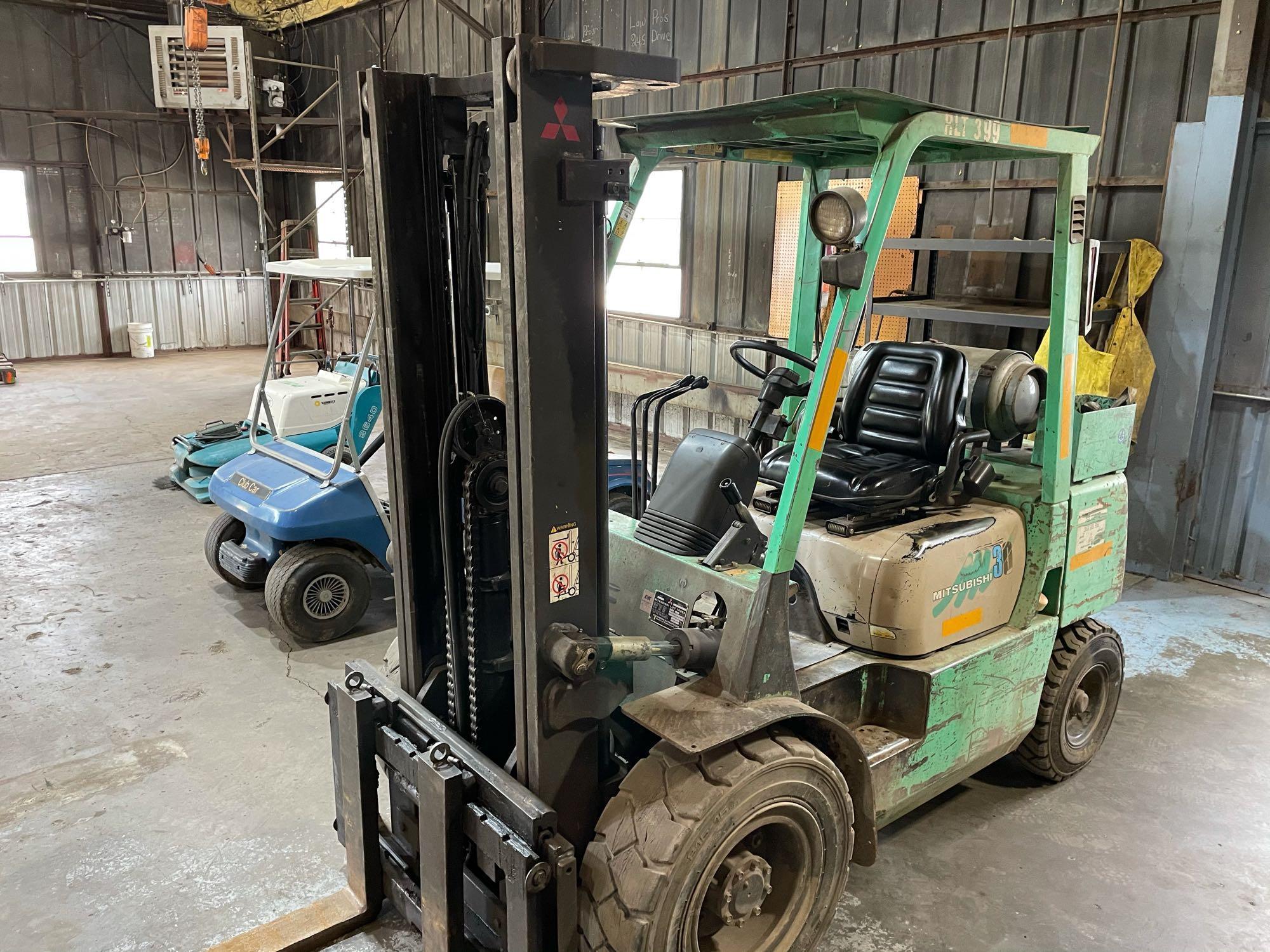 MITSUBISHI FG3 LP FORKLIFT