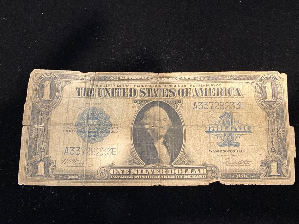 1923 $1 Silver Certificate