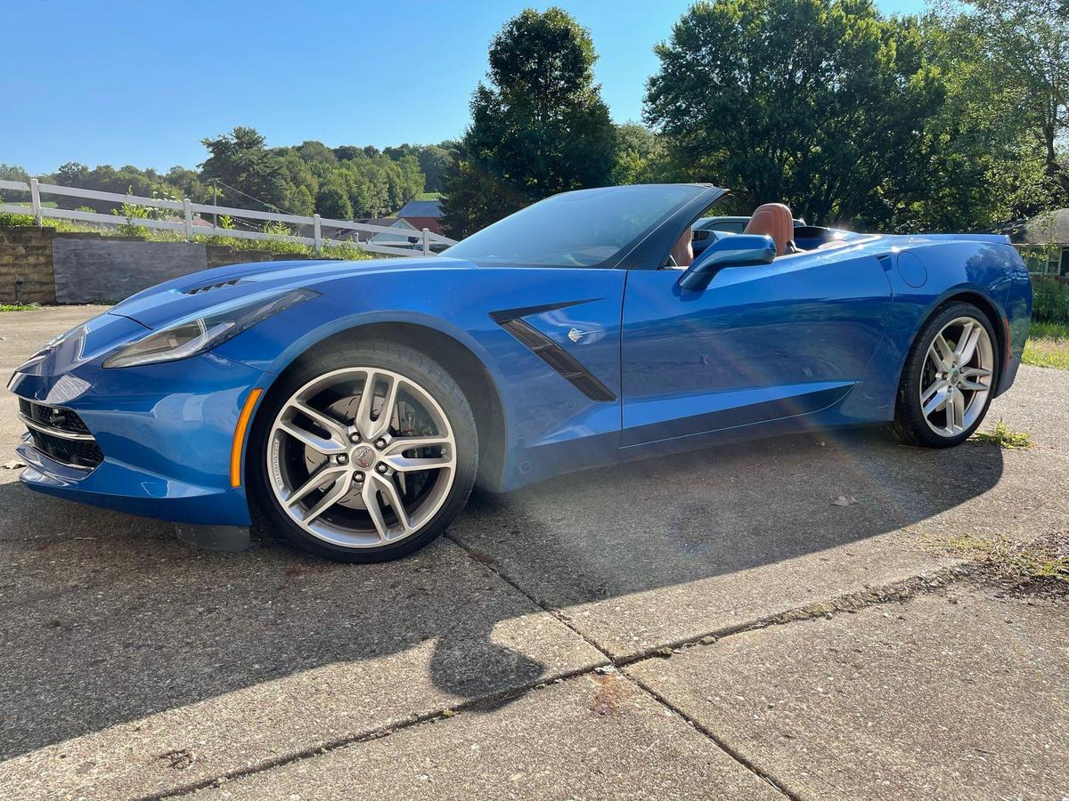 2016 Chevrolet Corvette Stingray, 6 speed stick shift, one owner 4,800 actual miles