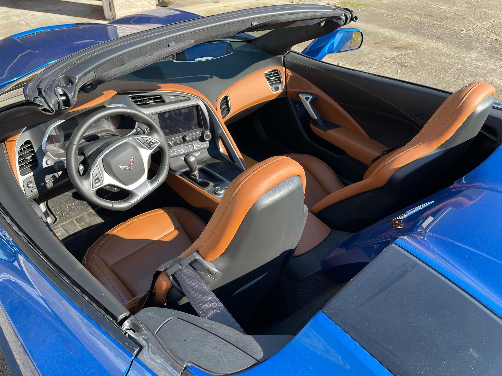 2016 Chevrolet Corvette Stingray, 6 speed stick shift, one owner 4,800 actual miles