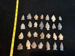 (28) assorted smaller points