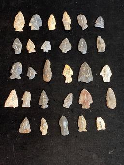Assorted smaller points (29)