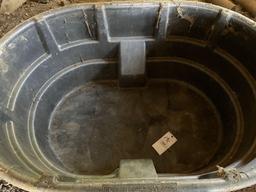 New 150 gal Rubbermaid water tub