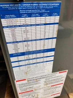 Trane 90k btu gas furnace, high efficiency, XR90 model, with Aprilaire air cleaner