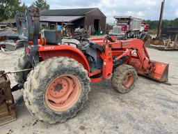 One owner Kubota L3130 4X4 Tractor with loader