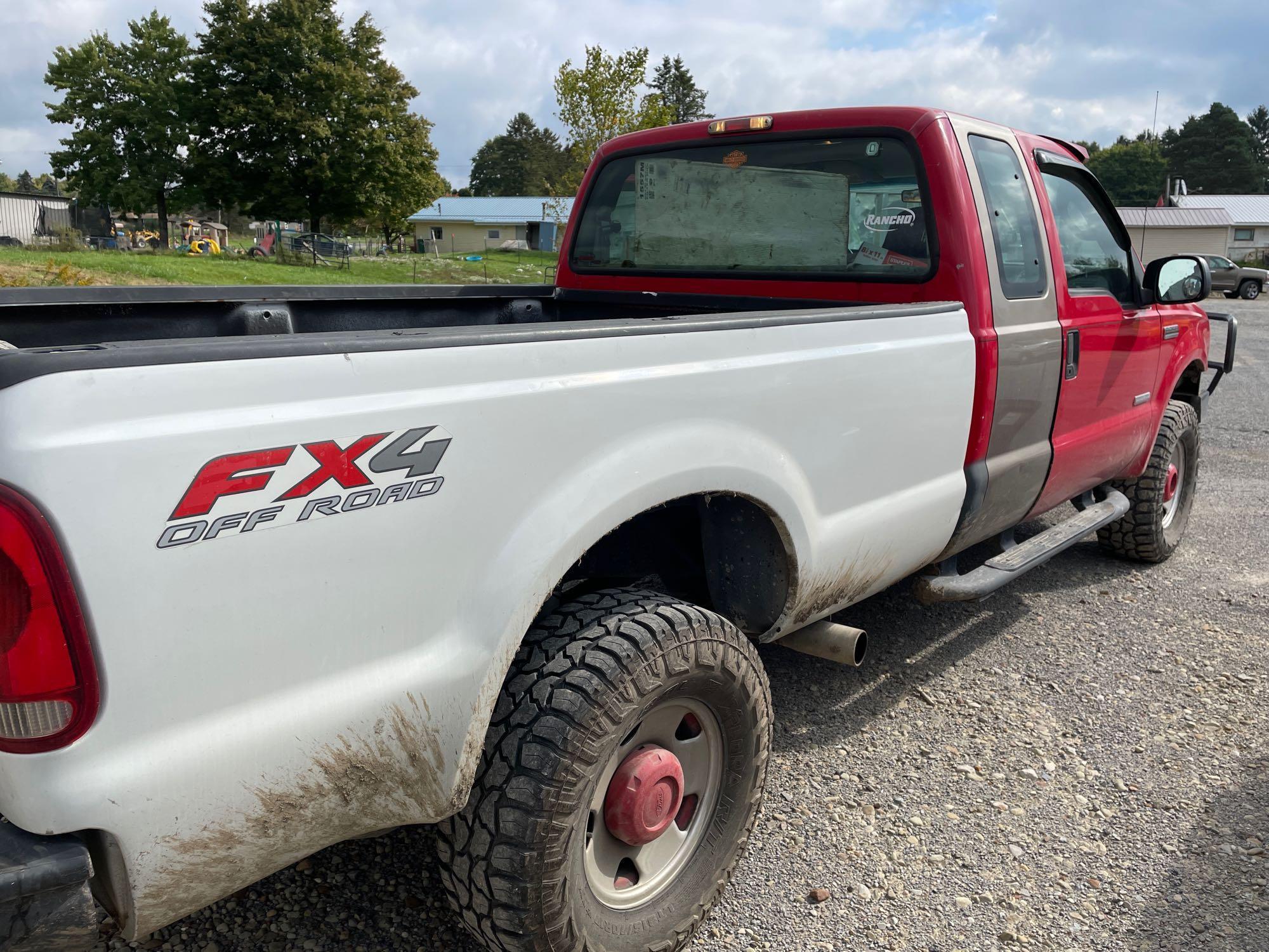 2006 Ford F-250 Extended Cab 4x4 diesel