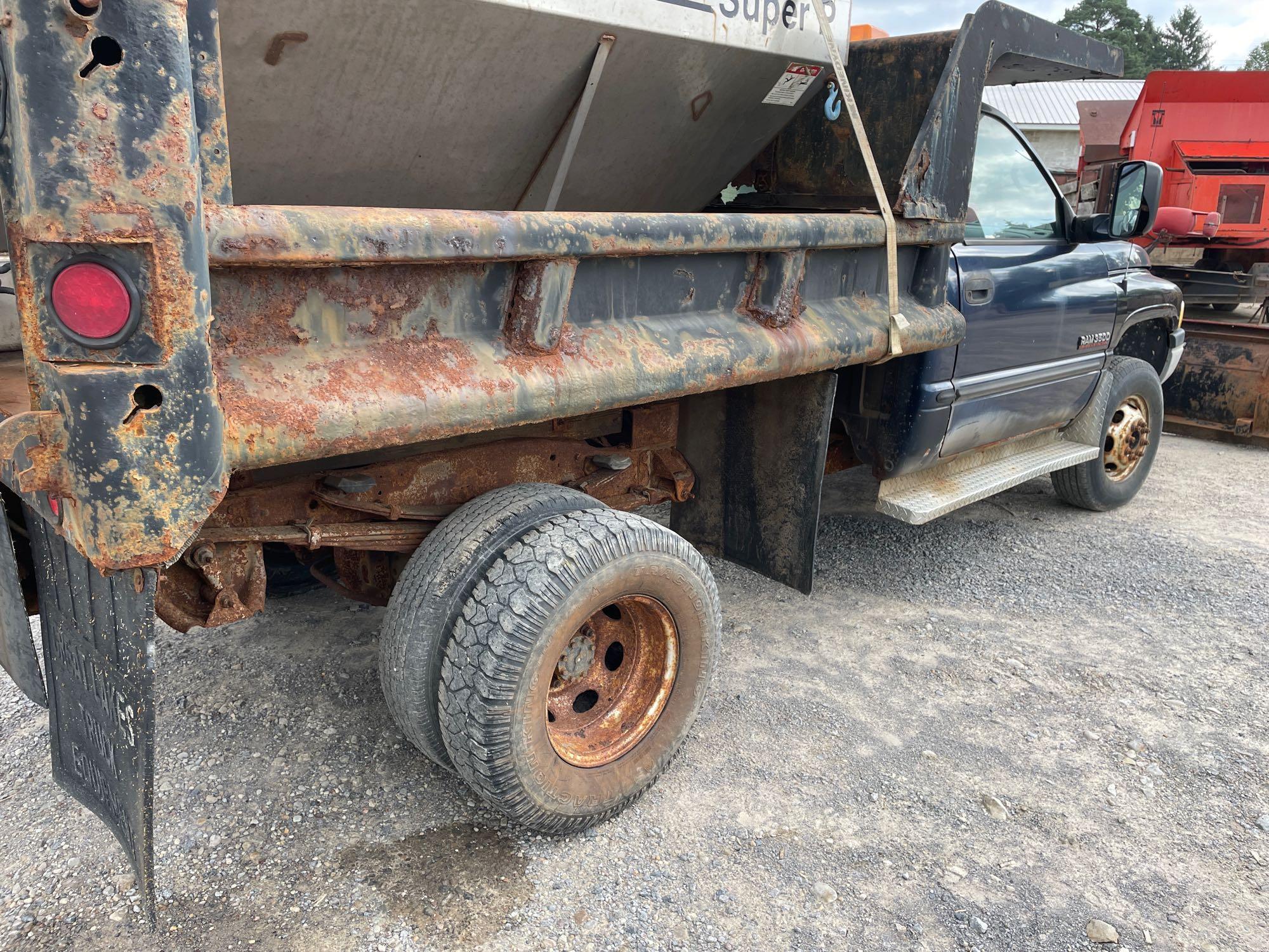 One owner 2001 Dodge 3500 dump truck