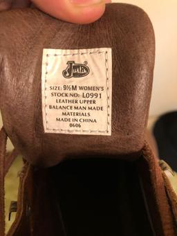 Western Hats, Justin Women's Size 9.5 Boots