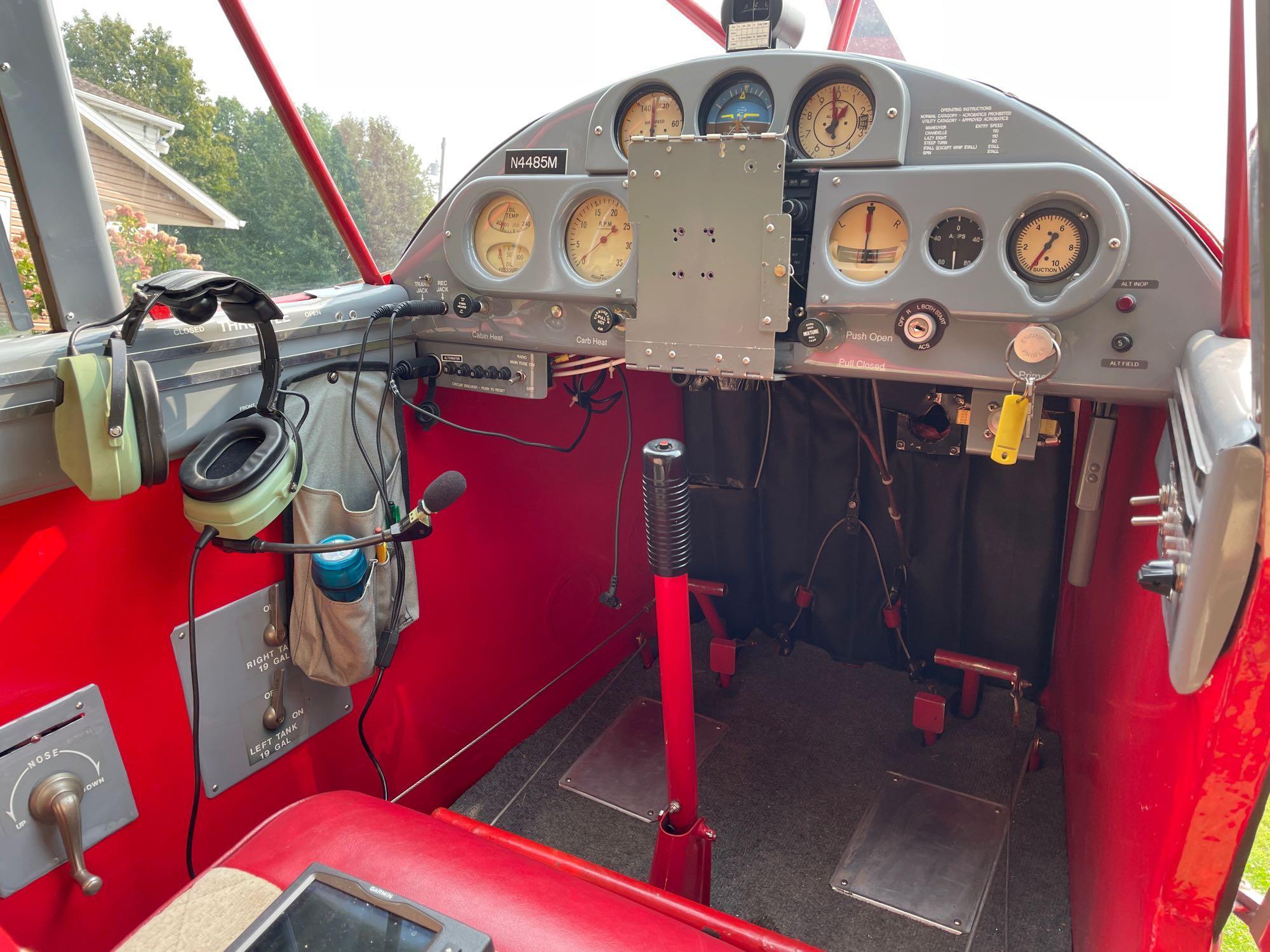 1947 piper PA12, 3 place, 0235 eng, 500 hrs total time