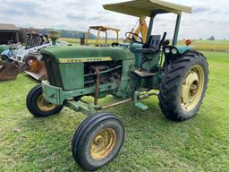 John Deere 2010 tractor gas, wf, rops,