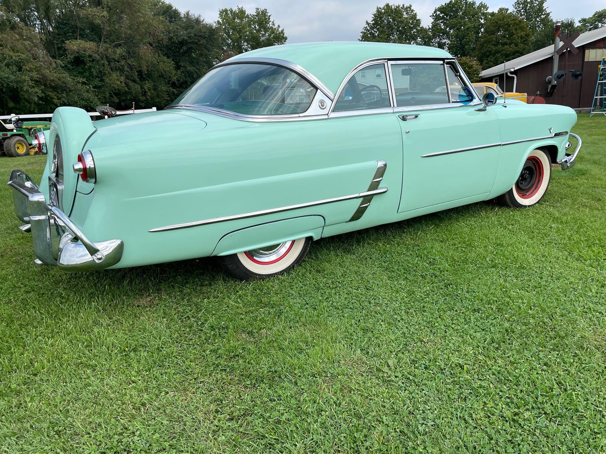 1953 Ford crestline, 2 door, 4 speed on column,