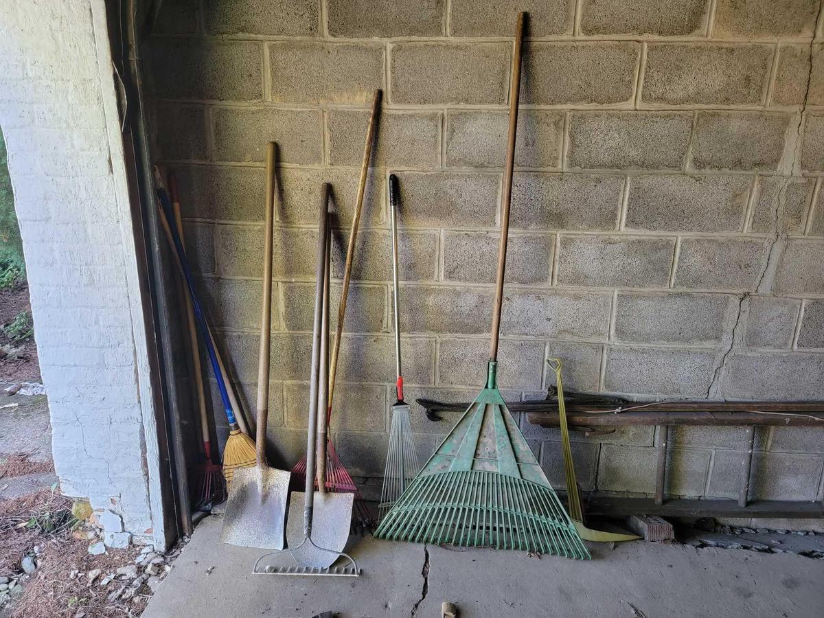Yard Tools, Rake, Shovels