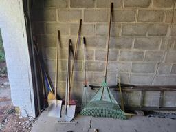 Yard Tools, Rake, Shovels