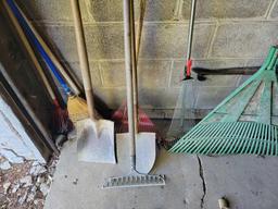 Yard Tools, Rake, Shovels