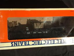Lionel US Navy Flatcar, Lionel Flat Car with Trailers