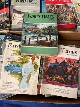'50s & '60s Ford Times magazines