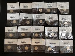 (20) Mercury Silver Dimes