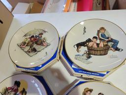 Gorham Normal Rockwell Collector Plates