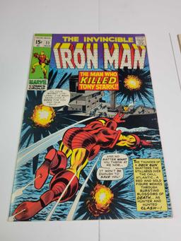 Marvel the Invincible Iron Man 15c #23 and 24 issues