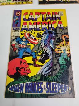 Marvel Captain America 12c #98, 100, 101 issues