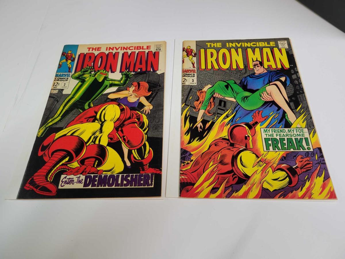 Marvel the Invincible Iron Man 12c #2 and #3 issue