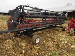 IH 1023 grain platform with Horst header cart