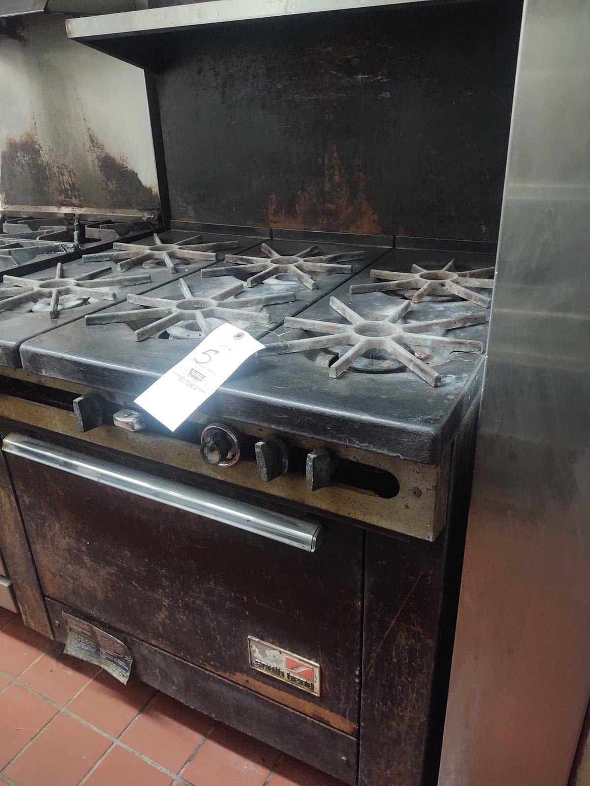 South Bend 6-Burner Gas Range