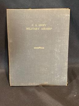 U.S. Army Military Airship Goodyear book early 1920s