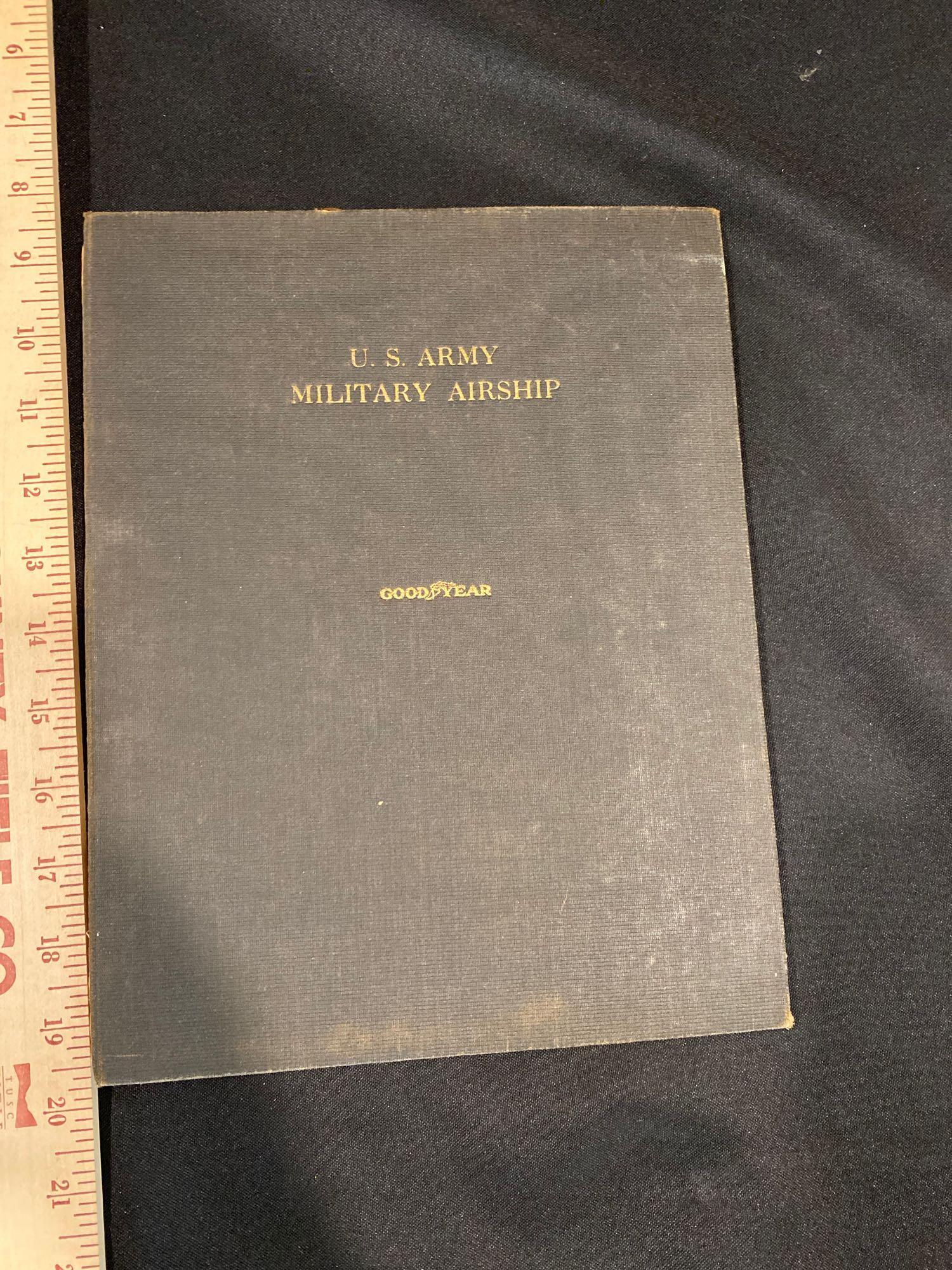 U.S. Army Military Airship Goodyear book early 1920s