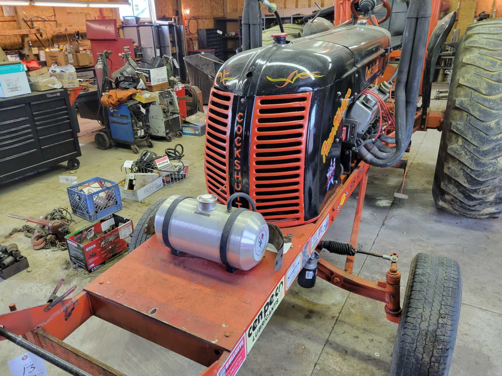 Cockshutt tractor with 518 ford V8, 4,500 class, newer heads, needle bearings