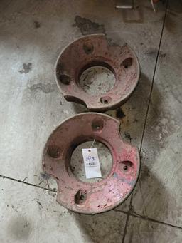 Farmall A wheel weights